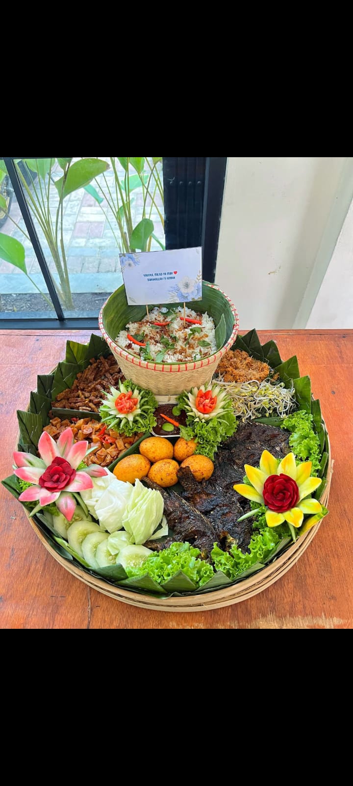PAKET LIWET 5 PORSI (MENU AYAM GANTI NILA BAKAR)